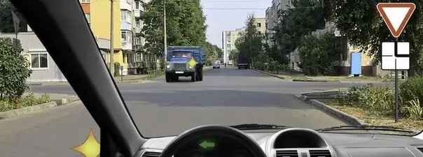 Вопрос 15: Можете ли Вы в данной ситуации приступить к повороту налево?