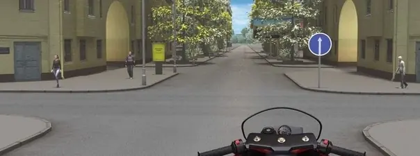 Вопрос 2: В какой из дворов Вам можно въехать в данной ситуации?