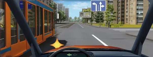 Вопрос 14: Вы намерены повернуть налево. Ваши действия?