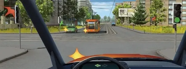 Вопрос 13: Кому Вы обязаны уступить дорогу при повороте налево?