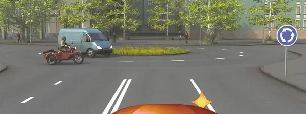 Вопрос 14: При въезде на перекрёсток Вы: