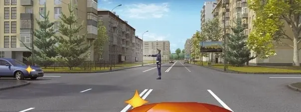 Вопрос 13: Вы намерены развернуться. Ваши действия?