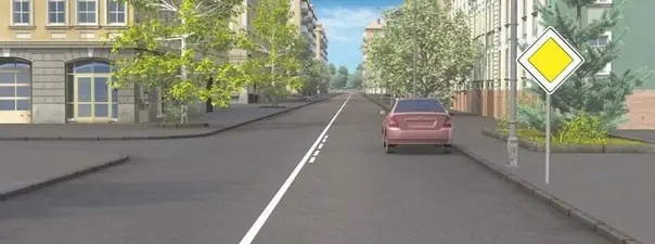 Вопрос 12: Нарушил ли водитель автомобиля правила остановки?