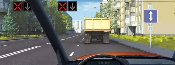 Вопрос 6: Можно ли Вам перестроиться на соседнюю полосу?