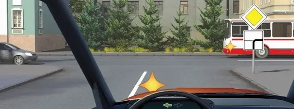 Вопрос 15: Кому Вы обязаны уступить дорогу при повороте налево?