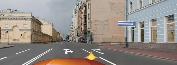 Вопрос 8: Как Вам следует поступить при повороте направо?