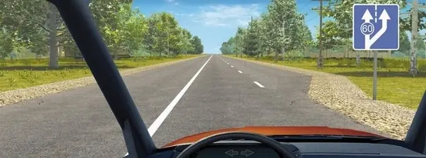 Вопрос 4: Вы буксируете неисправный автомобиль. По какой полосе Вам можно продолжить движение в населенном пункте?