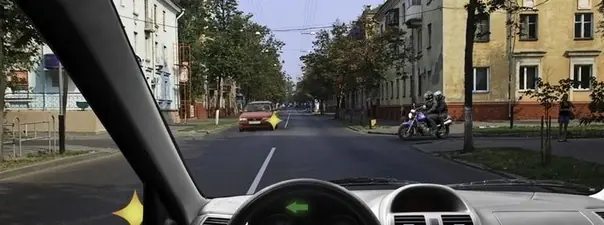 Вопрос 14: Вы намерены повернуть налево. Ваши действия?