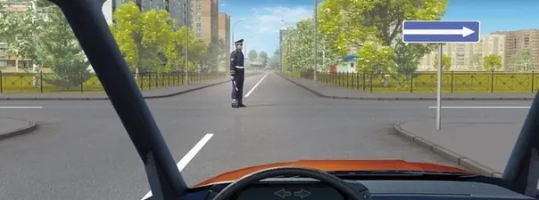 Вопрос 6: Вы имеете право двигаться: