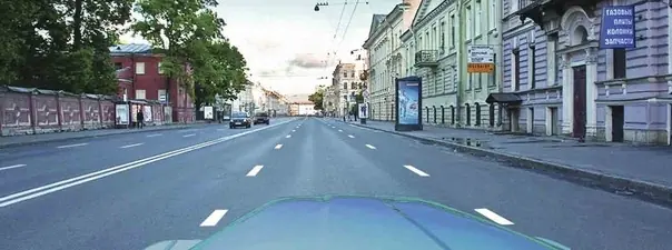 Вопрос 10: Разрешается ли Вам двигаться на грузовом автомобиле по этой полосе?