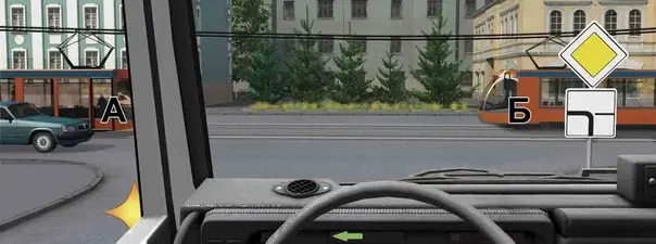 Вопрос 15: Кому Вы обязаны уступить дорогу при повороте налево?
