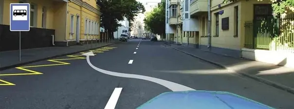 Вопрос 12: Разрешена ли Вам остановка на грузовом автомобиле с разрешенной максимальной массой более 3,5 т в указанном месте?