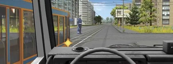 Вопрос 13: Как Вам следует поступить при движении в прямом направлении?