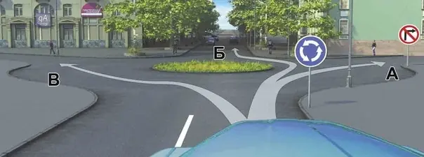 Вопрос 3: Вам разрешено продолжить движение: