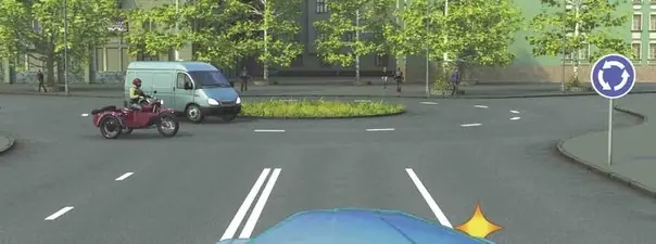 Вопрос 14: При въезде на перекресток Вы: