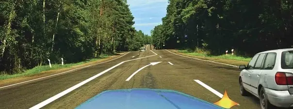 Вопрос 8: При перестроении на правую полосу в данной ситуации Вы: