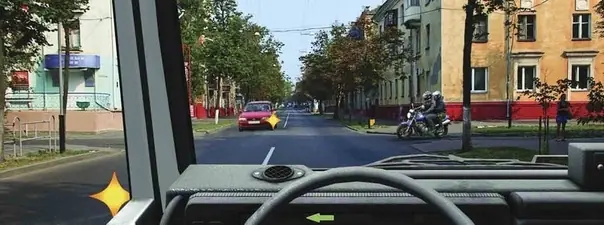 Вопрос 14: Вы намерены повернуть налево. Ваши действия?