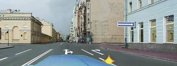 Вопрос 8: Как Вам следует поступить при повороте направо?