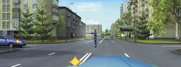 Вопрос 13: Вы намерены развернуться. Ваши действия?