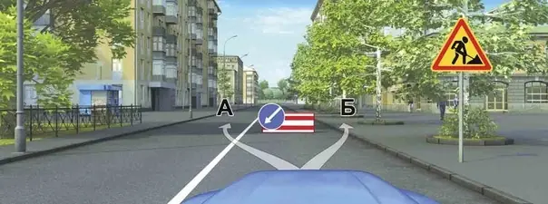 Вопрос 5: Вы можете объехать препятствие: