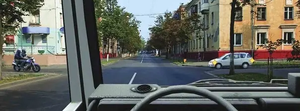 Вопрос 14: Вы намерены продолжить движение в прямом направлении. Ваши действия?