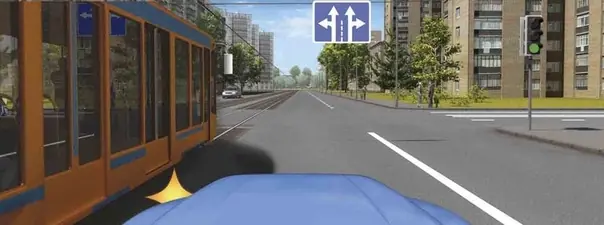 Вопрос 13: При повороте налево Вы: