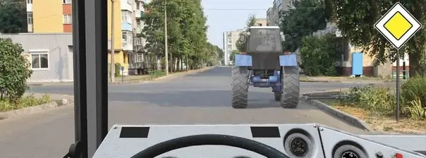 Вопрос 11: Разрешается ли Вам выполнить обгон в данной ситуации?